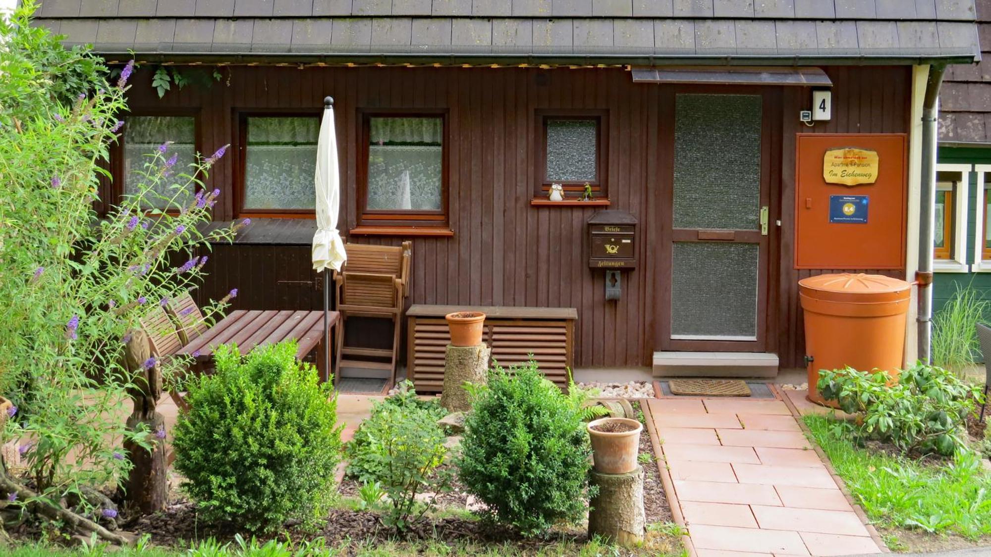 Apartment-Pension Im Eichenweg 瓦尔达赫陶 外观 照片